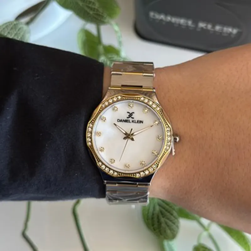 Daniel Klein Japan Quartz MOP Dial Ladies Watch- DK.1.13479-4